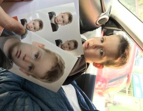 Образец фотографии 10х15 на биометрический загранпаспорт